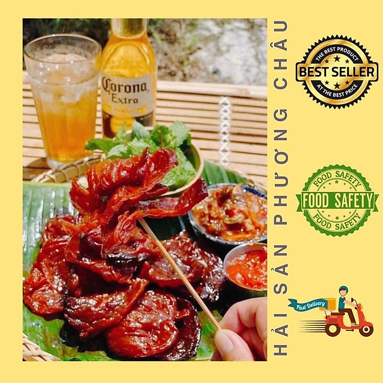 Khô ruột vịt loại đặc biệt nướng thơm ngon - 500g