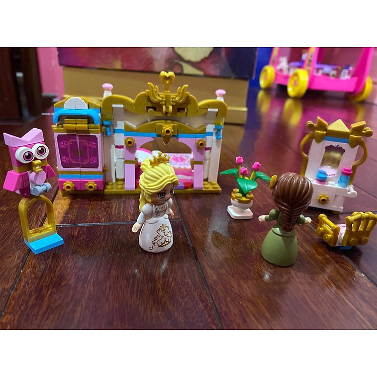 Đồ chơi xếp hình công chúa qman 32012 Chính hãng Tiết kiệm - Hình ảnh 5