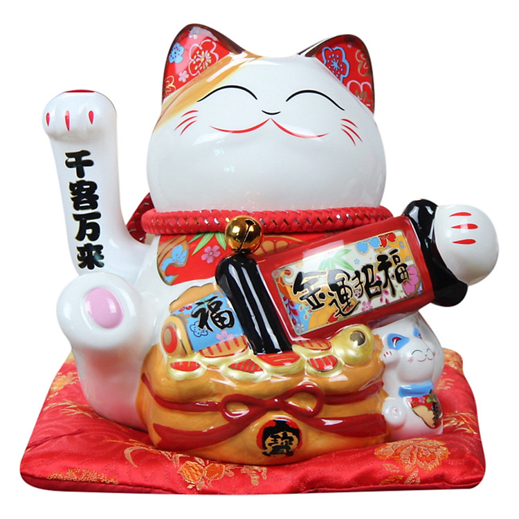 Mèo thần tài Tiền Vô Như Nước