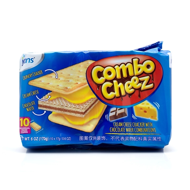 Bánh Quy Jans Combo Cheez (170g)