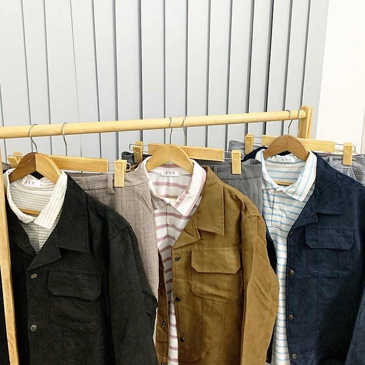 Áo khoác nam nữ Suede Camp Jacket