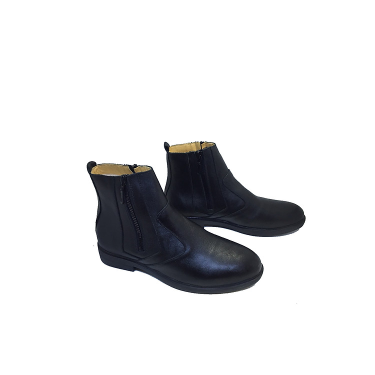 Giày Chelsea Boot da bò nguyên tấm khóa 2H - 55