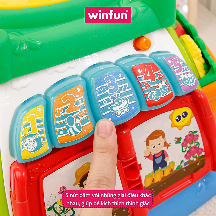 Hòn đảo lập phương phát nhạc Winfun Chính hãng Giá tốt - Hình ảnh 4