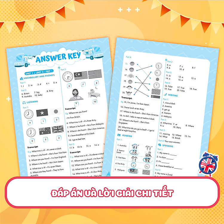 Big 4 Bộ Đề Tự Kiểm Tra 4 Kỹ Năng Nghe - Nói - Đọc - Viết (Tập 1) - Ảnh 7