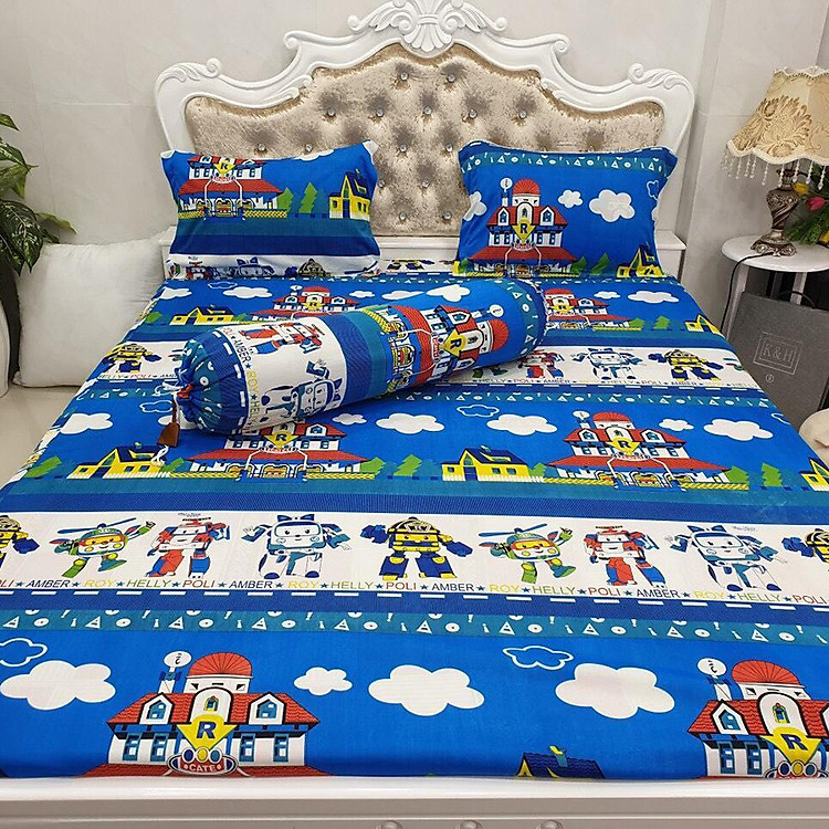 Drap Chống Thấm Cao Cấp Hình Robot