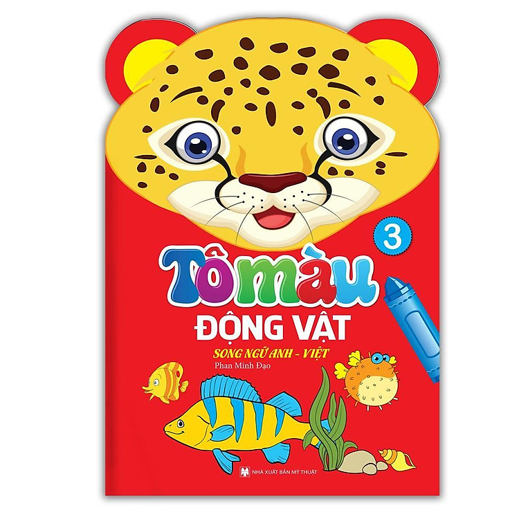 Tô Màu Động Vật – Song Ngữ Anh Việt (Tập 3)