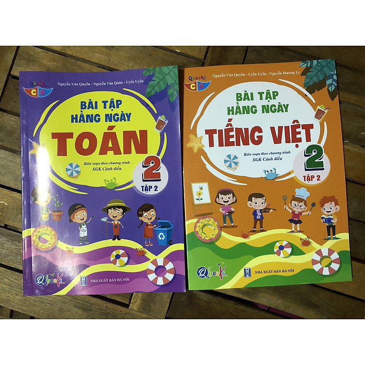 Combo Bài Tập Hằng Ngày - Toán và Tiếng Việt Lớp 2 (Tập 1, 2) - Ảnh 3
