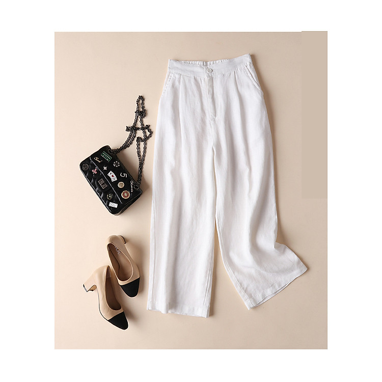 Quần ống xuông chât đũi nhẹ mát hàng xuất khẩu QD15