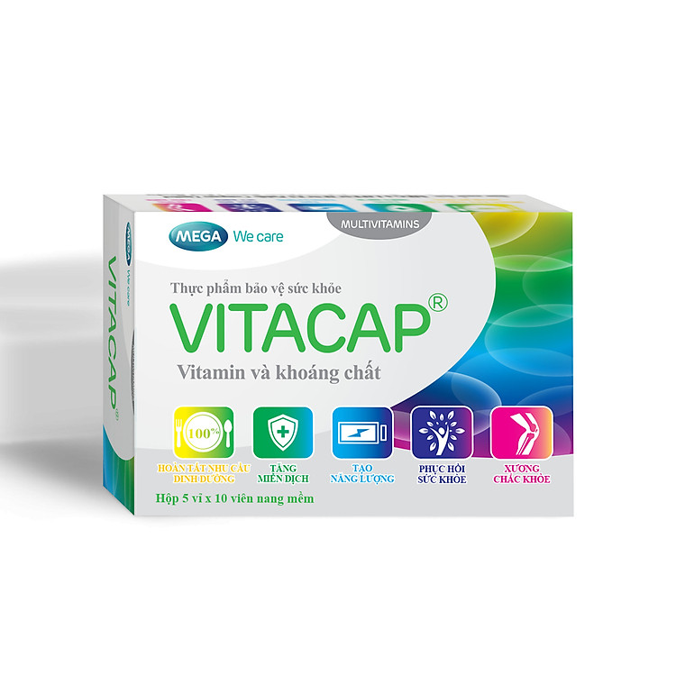 VITACAP - Thực phẩm Bảo vệ sức khỏe - Bổ sung Vitamin và Khoáng Chất mỗi ngày