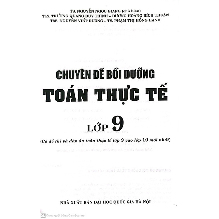 Chuyên đề bồi dưỡng Toán thực tế lớp 9 - Có đề thi và đáp án toán thực tế lớp 9 vào lớp 10 mới nhất - Ảnh 3