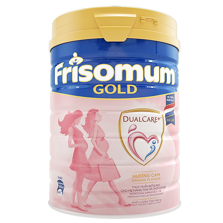Sữa Bột Friso Mum Gold Hương Cam 900g Ưu đãi - Hình ảnh 3