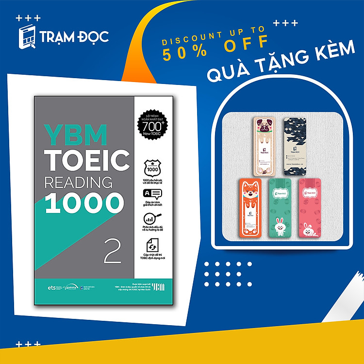 YBM Toeic Reading 1000 - Vol 2 - Tái bản mới nhất - Ảnh 2
