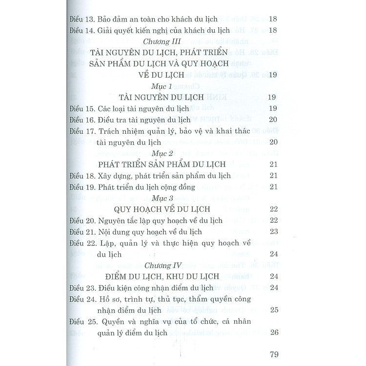 Luật Du Lịch (Hiện Hành) - Ảnh 5