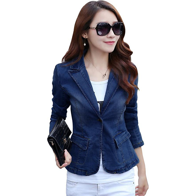 Áo khoác vest jean