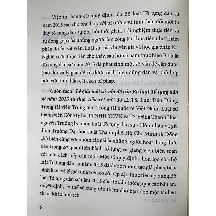 Lý Giải Một Số Vấn Đề Của Bộ Luật Tố Tụng Dân Sự Năm 2015 Từ Thực Tiễn Xét Xử - Ảnh 6
