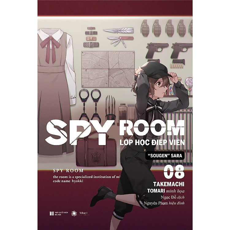 Sách Spyroom – Lớp Học Điệp Viên 8: Sougen Sara