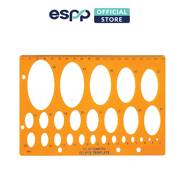Thước dẻo vẽ hình oval 26 kích thước - Ảnh 4