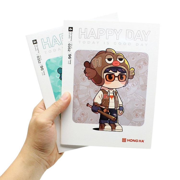 Tập Class Happy Day - 4 Ô Ly Ngang (96 trang 58gsm) - Ảnh 4