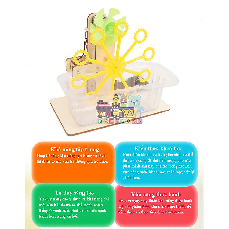Mua Đồ Chơi Khoa Học Tự Làm STEM Chính hãng Tiết kiệm - Hình ảnh 4
