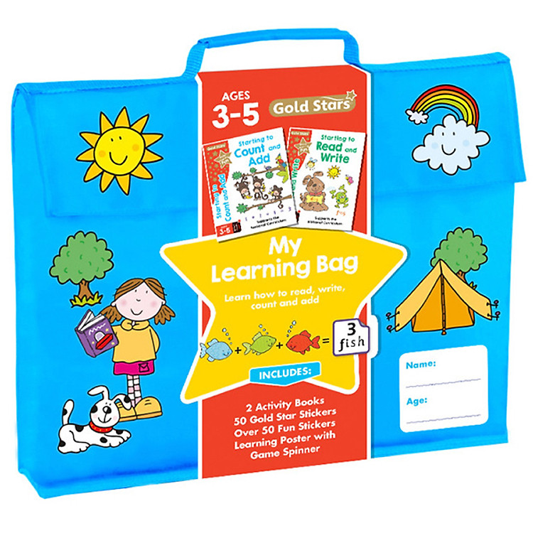 Sách Gold Stars My Learning Bag Ages 3-5