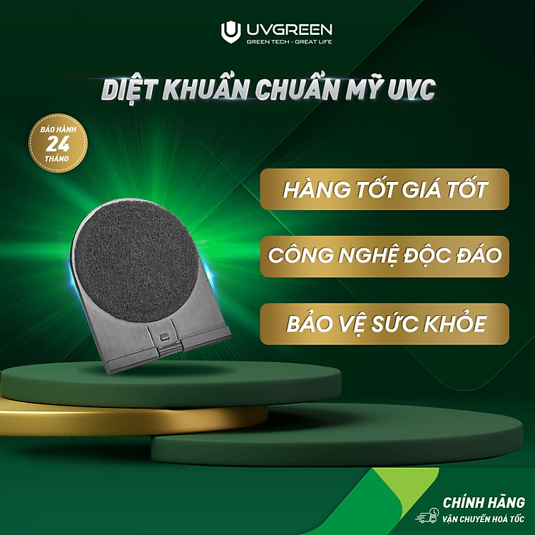 Lõi Lọc Than Hoạt Tính UVGREEN KA100FT Hàng chính hãng Dành Cho Máy Lọc Không Khí KA100- Loại Bỏ Mùi, Bụi Bẩn