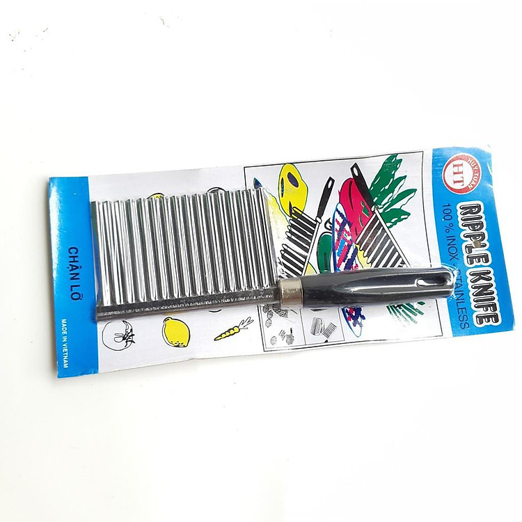 Dao cắt củ quả lượn sóng