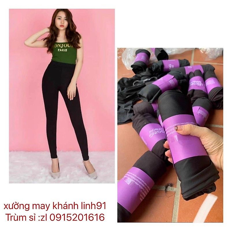 QUẦN LEGGING DÀI THÁI MẶC LÊN TÔN DÁNG SIÊU XINH