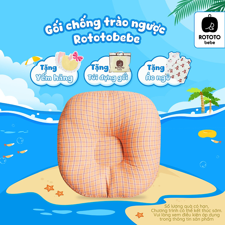 Chọn mua tại Shopee: Gối chống trào ngược cho bé Rototo Bebe mua giá tốt nhất tại Shop Mall