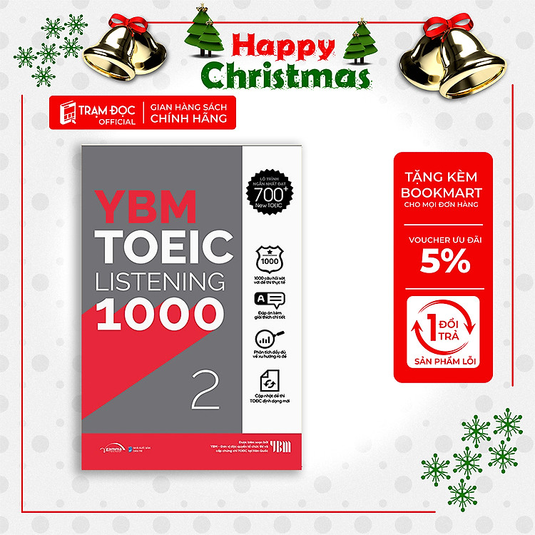 YBM TOEIC Listening 1000 Vol 2: Mục Tiêu Đạt 700+ Điểm TOEIC - Tái bản mới nhất - Ảnh 3