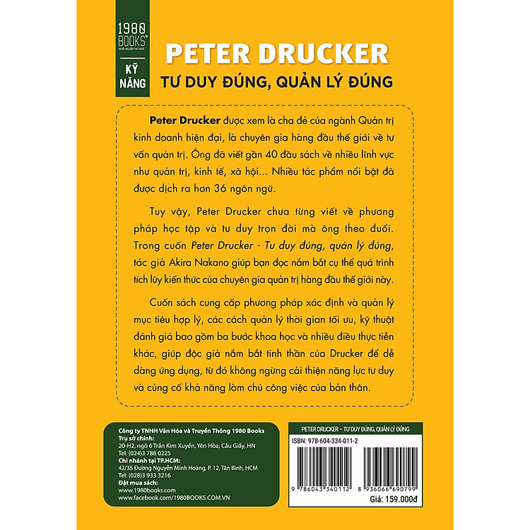 Peter Drucker - Tư Duy Đúng Quản Lý Đúng - Ảnh 2