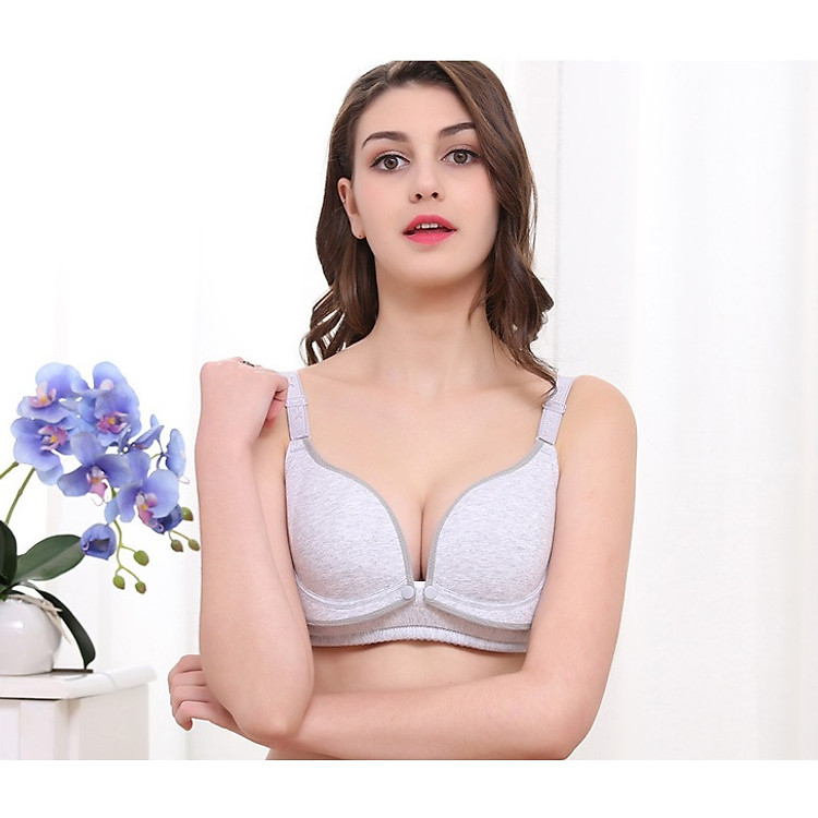 Mua Ao lót ngực cho bà bầu - xám Tiết kiệm - Hình ảnh 3