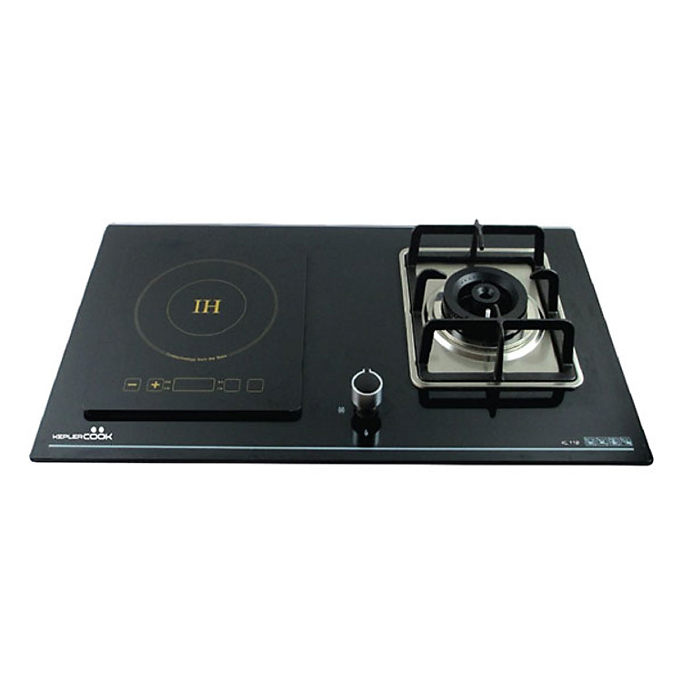 Bếp Âm Kết Hợp Gas - Từ Kepler Cook KL 201C (78cm) - Hàng Chính Hãng