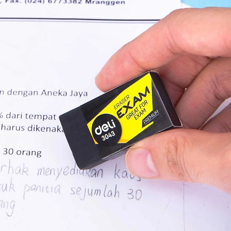 Gôm - Tẩy Đen Deli 3043 - Ảnh 2