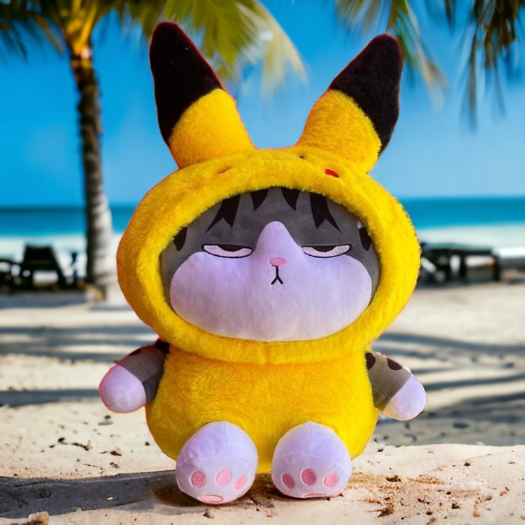 Mua Gấu bông mèo cosplay siêu cưng 25cm Chính hãng Ưu đãi - Hình ảnh 4