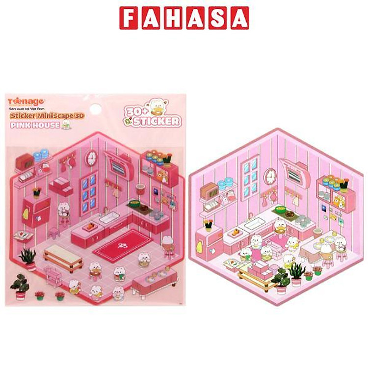 Sticker MiniScape 3D – Teenage MS-01