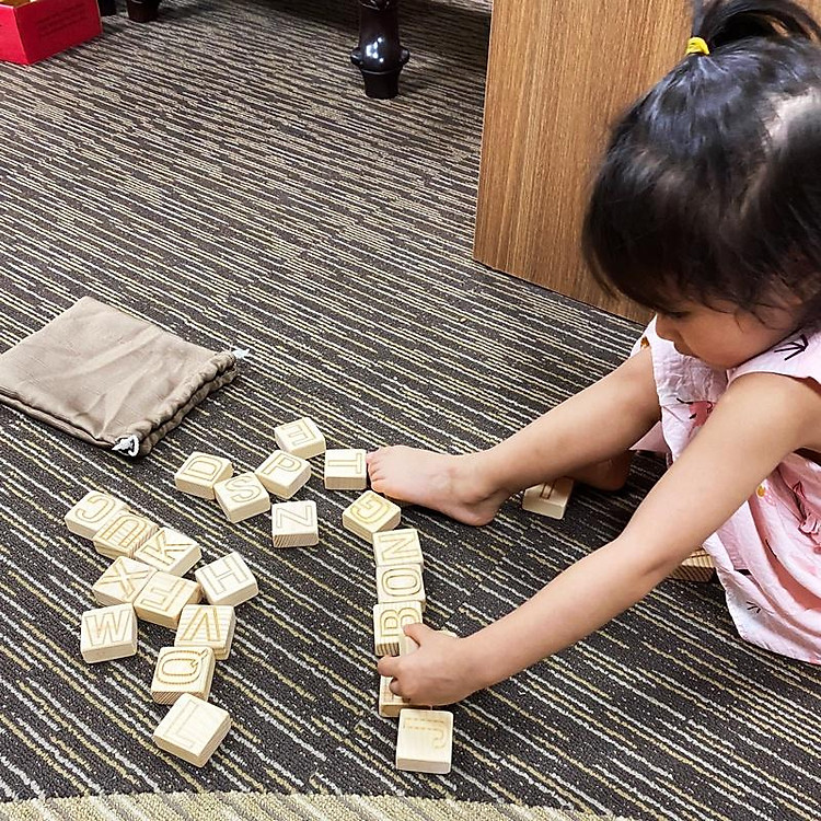 Bảng chữ cái và số gỗ Việt Nam Chính hãng Giá rẻ - Hình ảnh 4