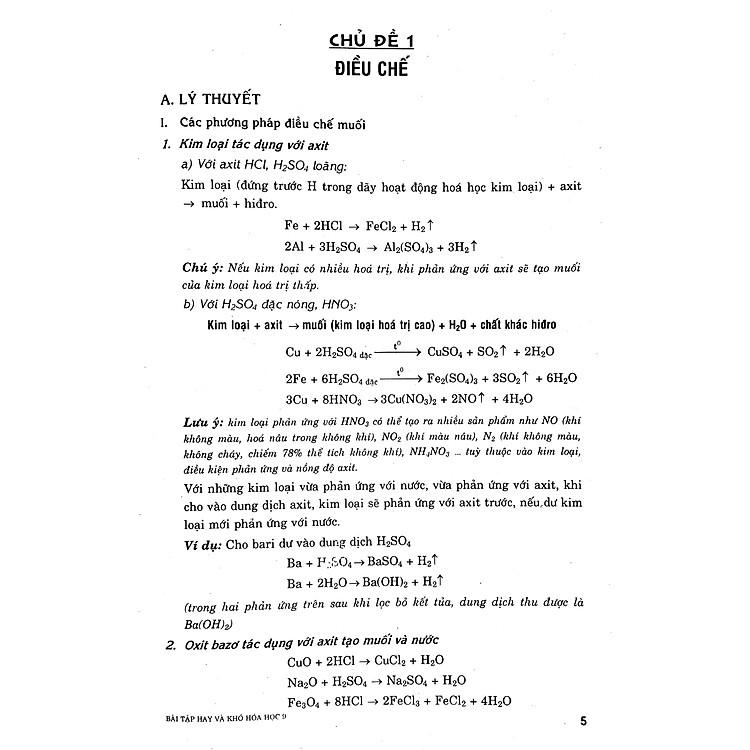 Bài Tập Hay Và Khó Hóa Học 9 (Tái Bản 2020) - Ảnh 3