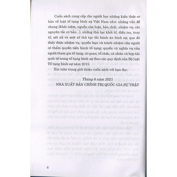 Tài Liệu Hướng Dẫn Môn Học Luật Tố Tụng Hình Sự Việt Nam - Ảnh 5