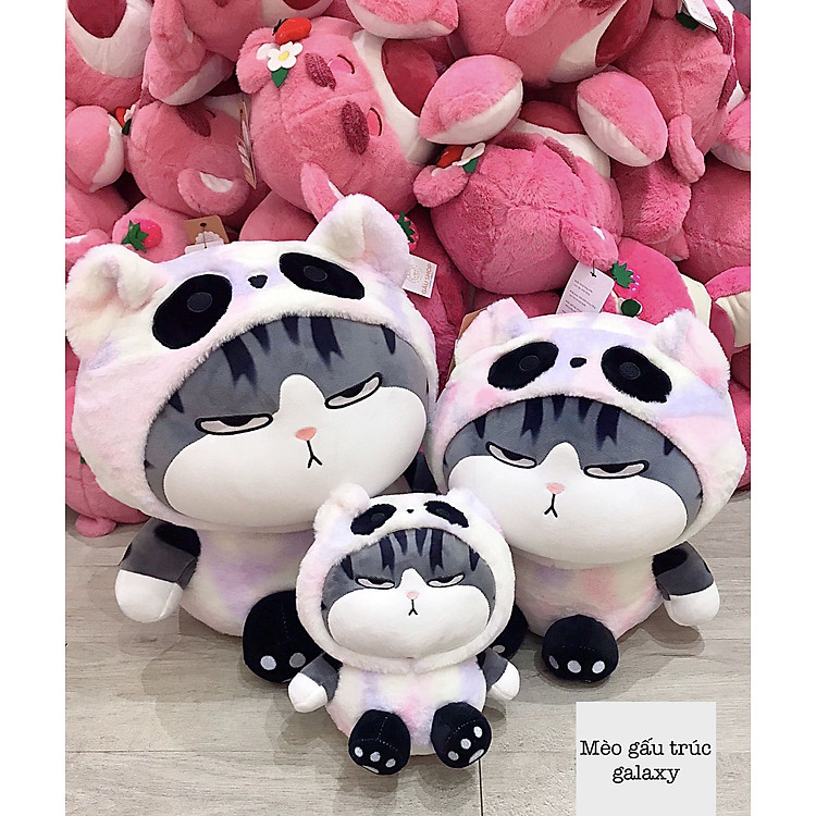 Mèo nhồi bông galaxy dễ thương 35-60cm Chính hãng Giá tốt - Hình ảnh 5