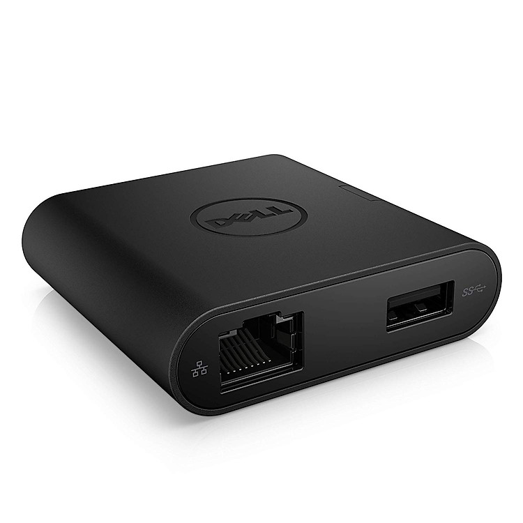 Thiết bị chuyển đổi tín hiệu Type-C sang VGA,HDMI,RJ45,USB Dell-DA200- Hàng Chính Hãng