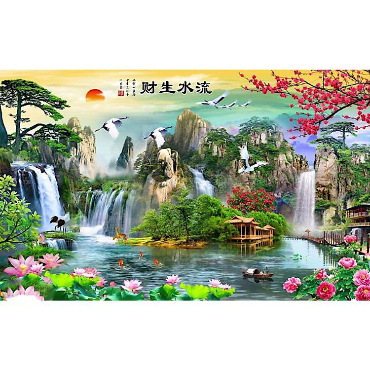 Tranh Treo Tường Sơn Thủy ST0318