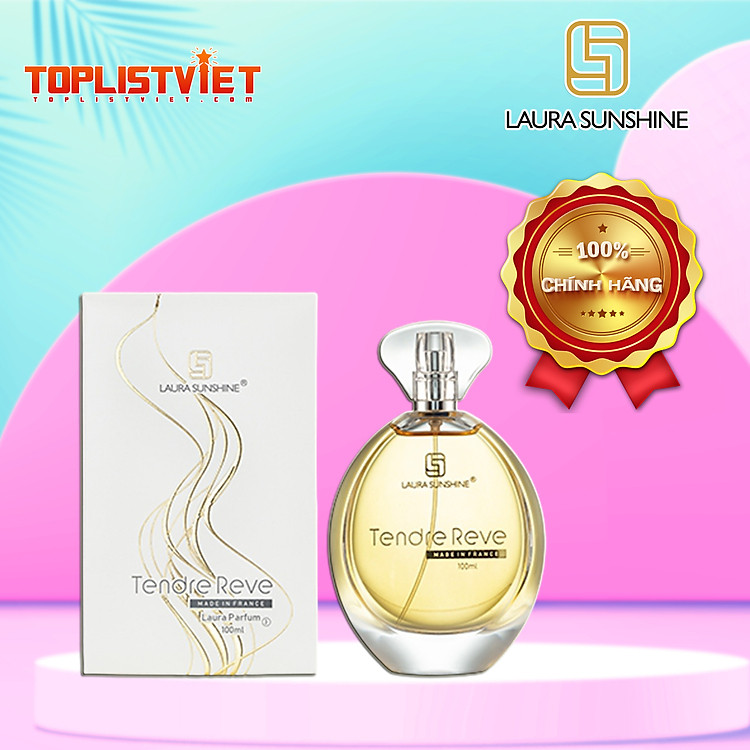 Nước Hoa Nữ - Nhật Kim Anh - No3 100ml - Laura Sunshine - Paris Tendre Reve