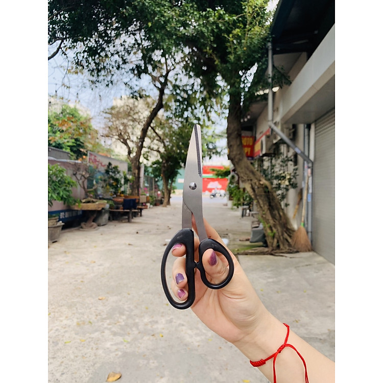 Kéo cắt văn phòng cao cấp Nhật Bản Echo Metal 18cm - Ảnh 4