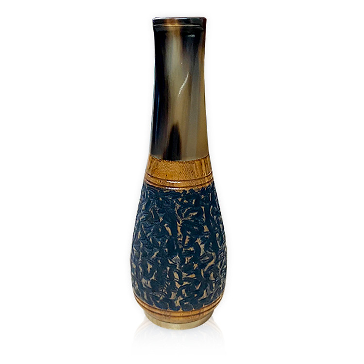 Tẩu Bắt Tóp Xì Gà Free Size – Thiết Kế Sang Trọng Hoa Văn Đen