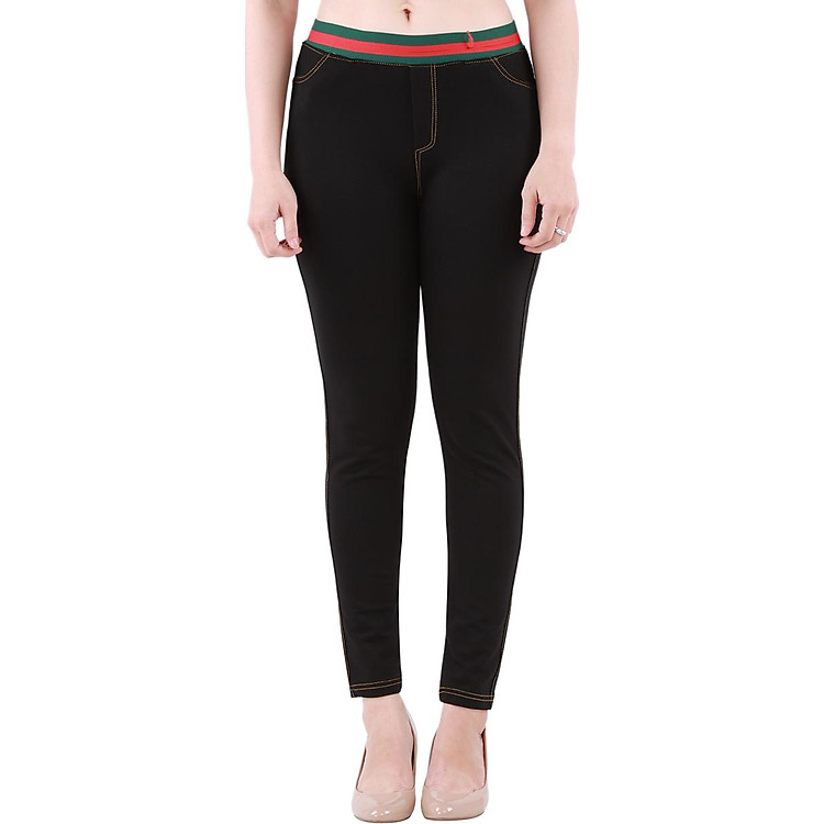 Quần Legging Nữ Giả Jean Mật Fashion LGGJLM