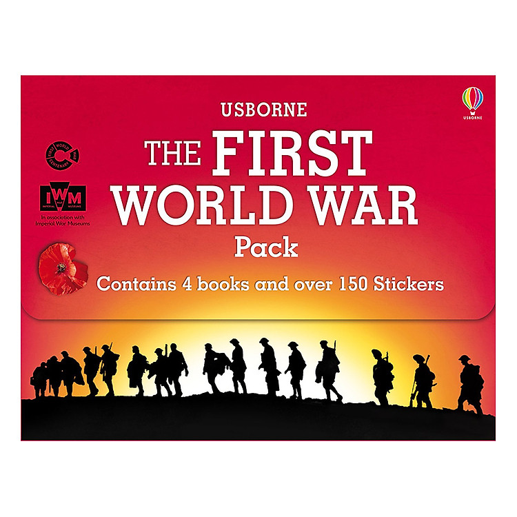 Sách Usborne The First World War Pack