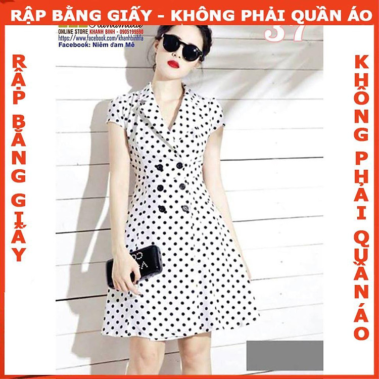 Rập đầm cổ bẻ 7 mảnh – Rập giấy mã 37 (BẢN VẼ)