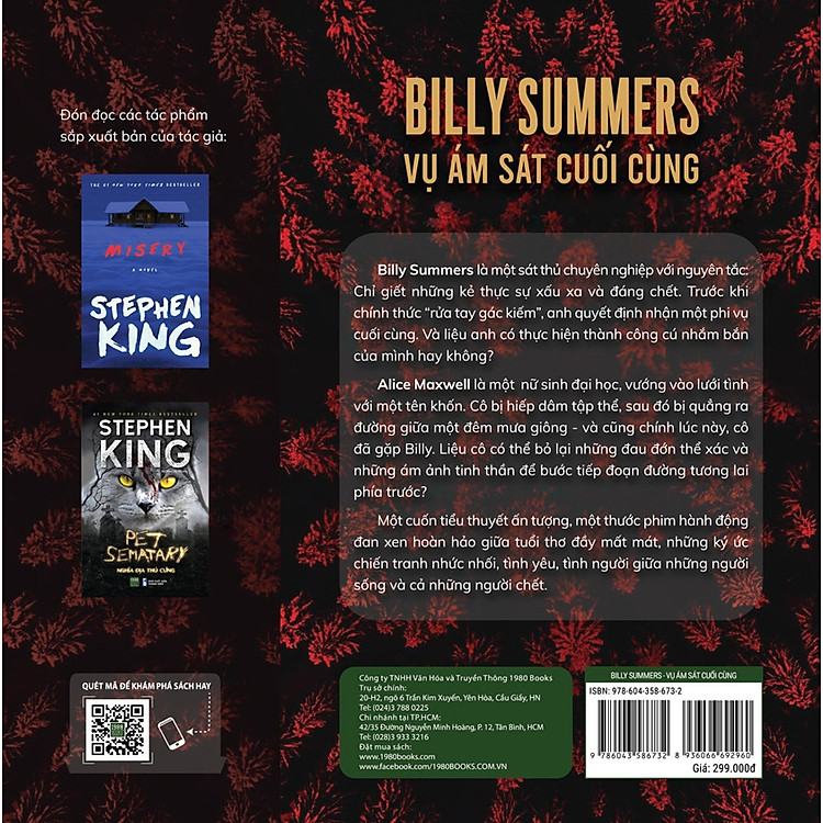 Billy Summers - Vụ Ám Sát Cuối Cùng - Ảnh 2
