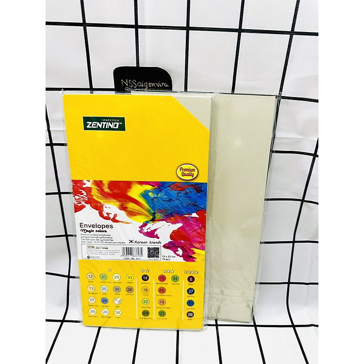 Bao Thư 12x22 Zentino (10 cái) - Ảnh 5