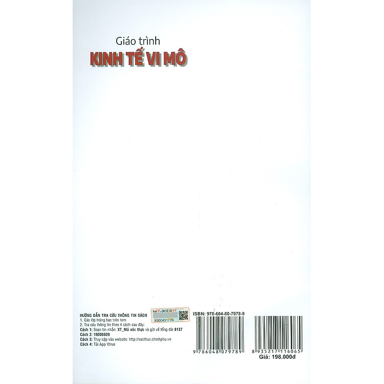 Giáo Trình Kinh Tế Vi Mô - Ảnh 2